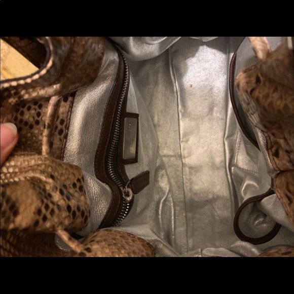 Brand new Michael Kors Real Snake Python Purse - Picture 3 of 8